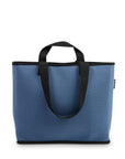 Neoprene bag in blue with double straps
