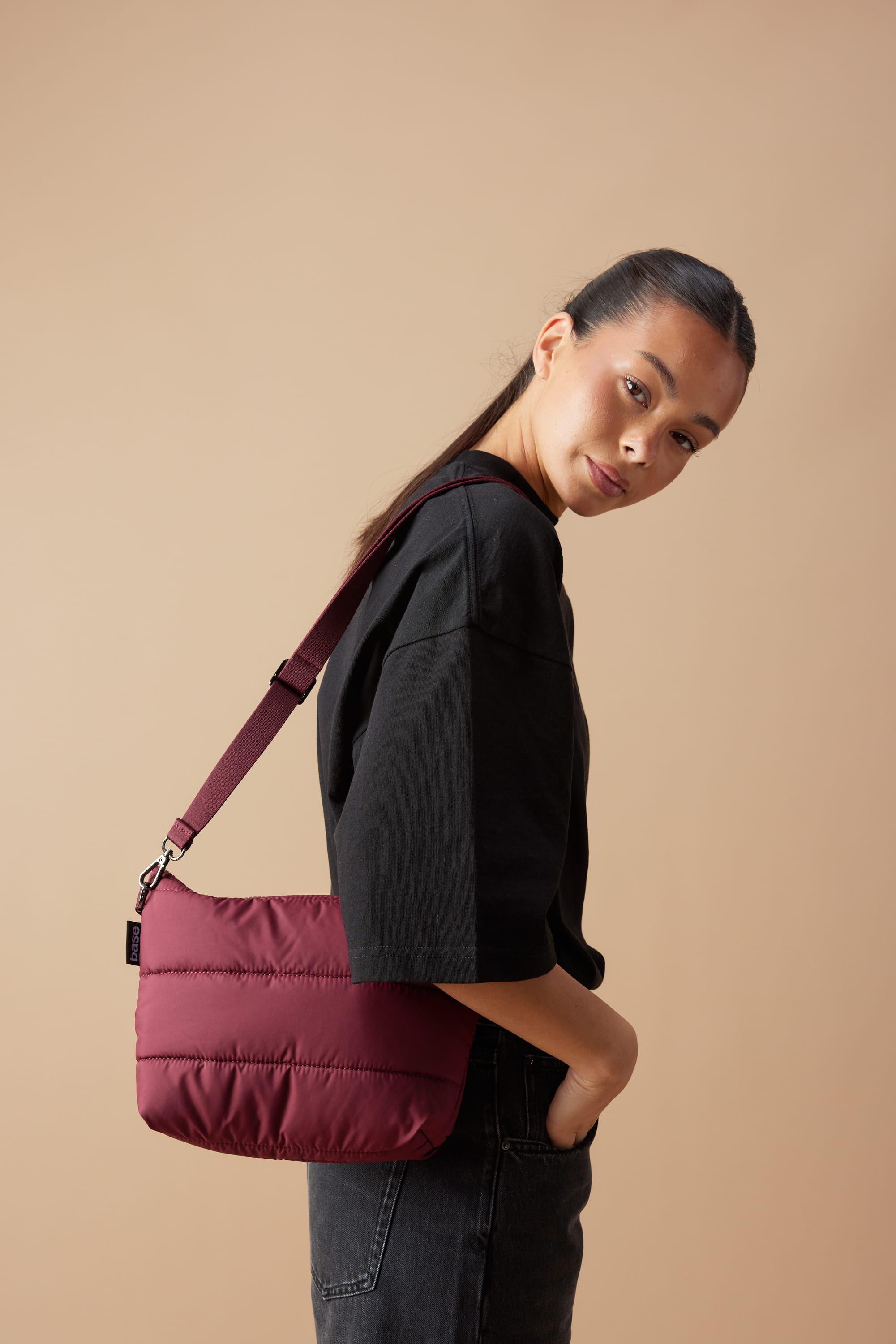 Stash Base Crossbody | Cloud Crossbody Bag With Zip – Base Supply
