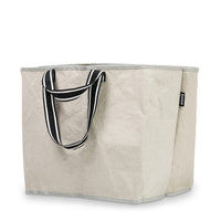 Large Stone coloured reusable bag side view