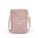 soft pink/rust stripe