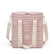 soft pink/rust stripe