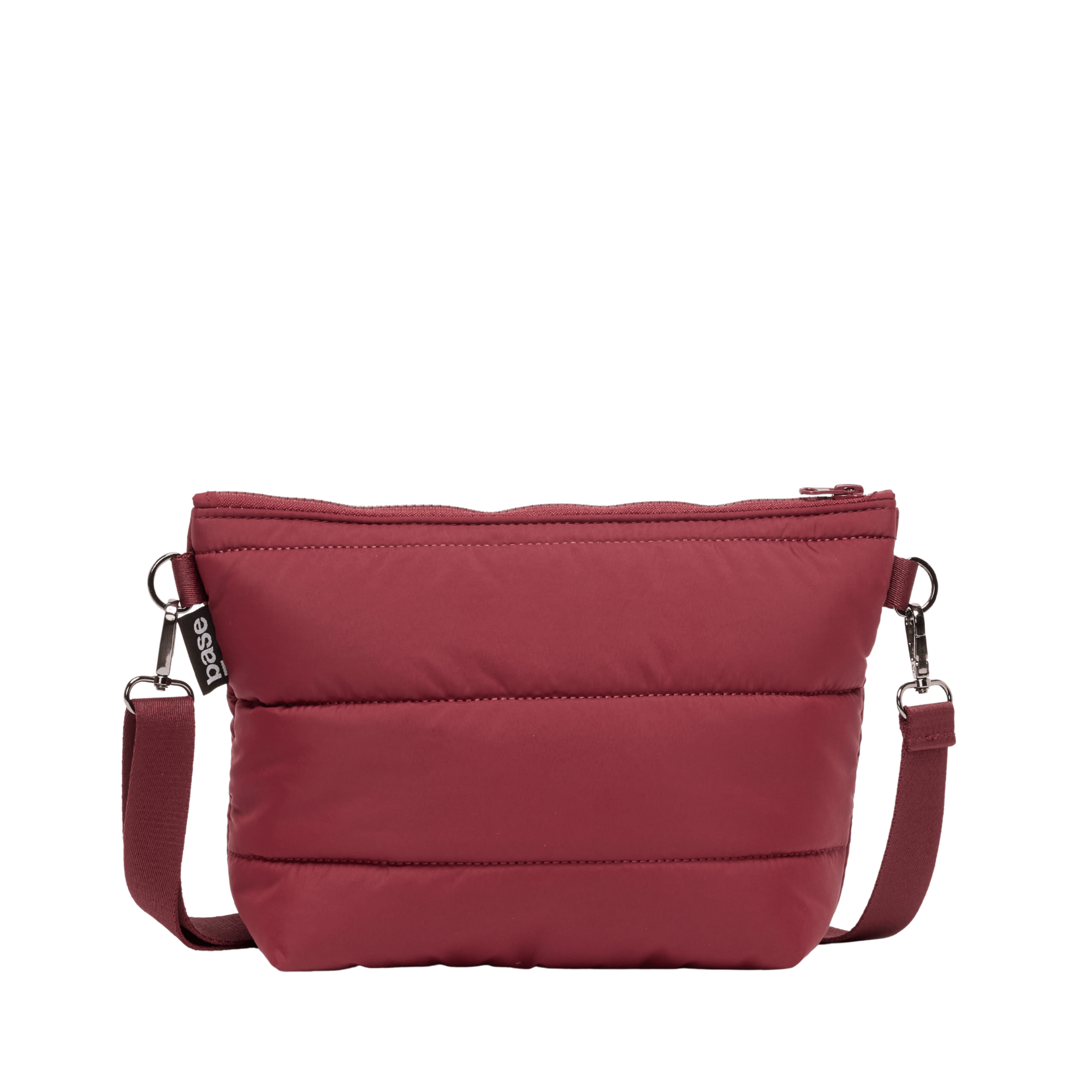 stash base crossbody burgundy 1