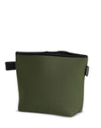 khaki pouch from side