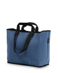 Neoprene bag in blue with double straps