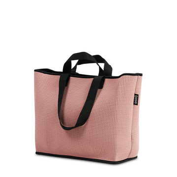 Neoprene bag in musk with double straps