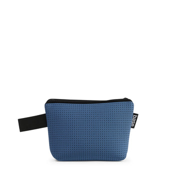 Blue neoprene bag pouch